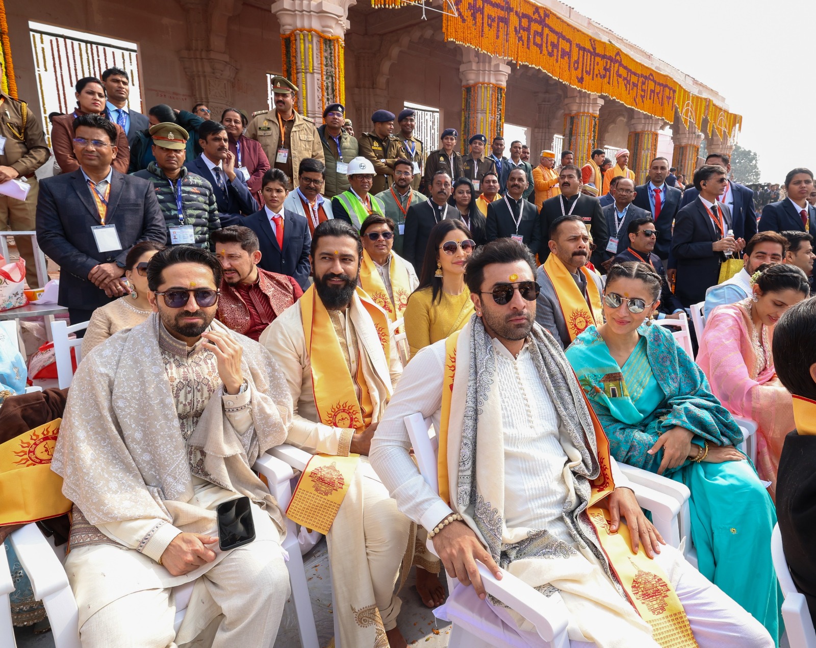 Star-Studded Affair: Celebrities Grace Ram Mandir Inauguration