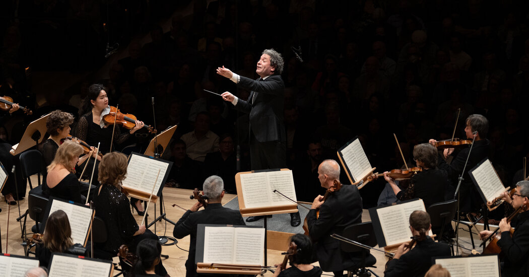 Featured image for Gustavo Dudamel's New York Philharmonic Reviewed.