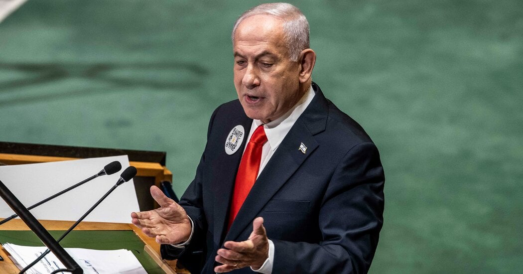 Featured image for Netanyahu's U.N. Speech Sparks Walkouts and Divisive Reactions