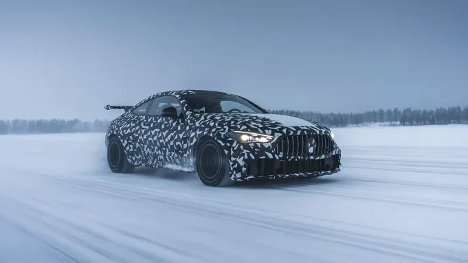 Mercedes-Benz Preps the Next Mythos: A V-8-Powered, Ultra-Exclusive Coupé in Sweden