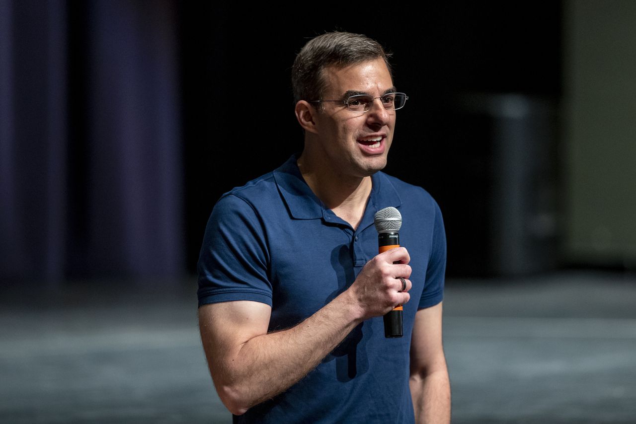 Featured image for "Former Rep. Justin Amash's Family Members Killed in Gaza Church Strike"