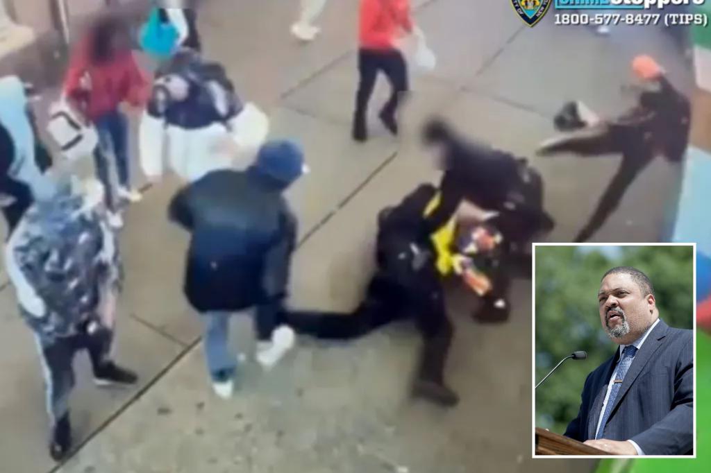 "NYPD Officers Express Frustration with Manhattan DA's Handling of Cop-Beating Migrants"