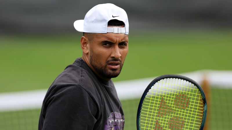 Nick Kyrgios Withdraws from Wimbledon Due to Wrist Injury