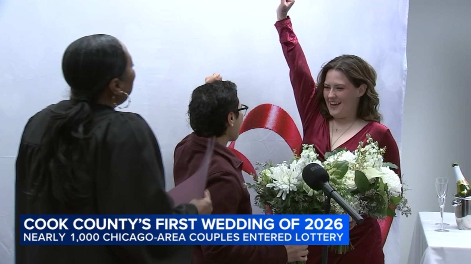 Featured image for Lesbian Couple Celebrates First 2026 Marriage in Cook County