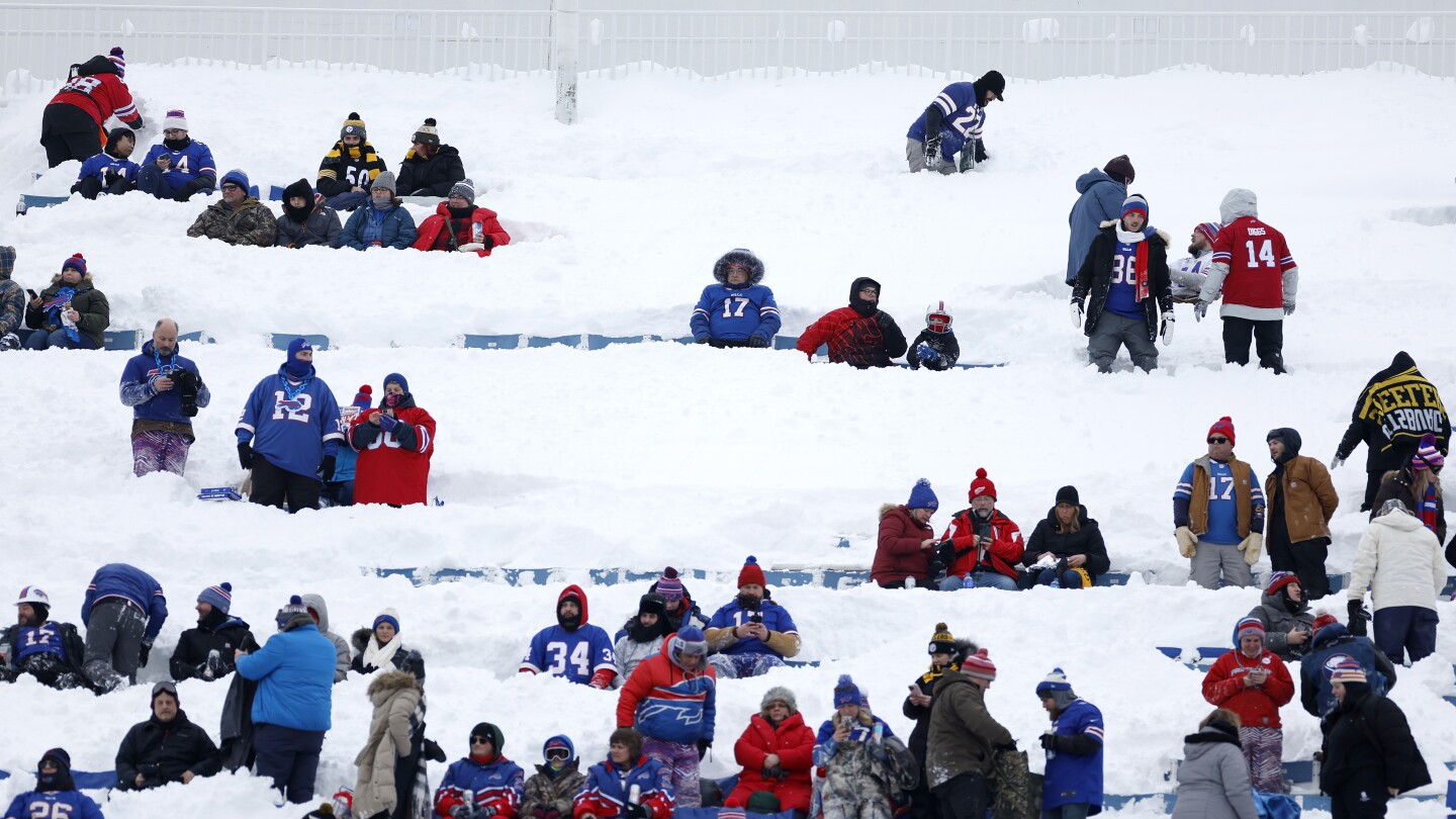 "Buffalo Braces for More Snow as NFL Playoffs Bring Freezing Temps"