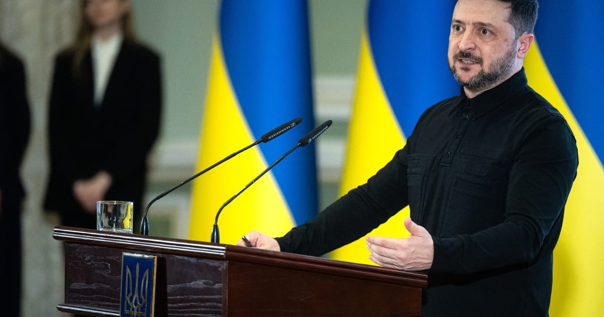 Featured image for Zelensky Proposes Peace Plan and Possible Troop Withdrawal in Ukraine