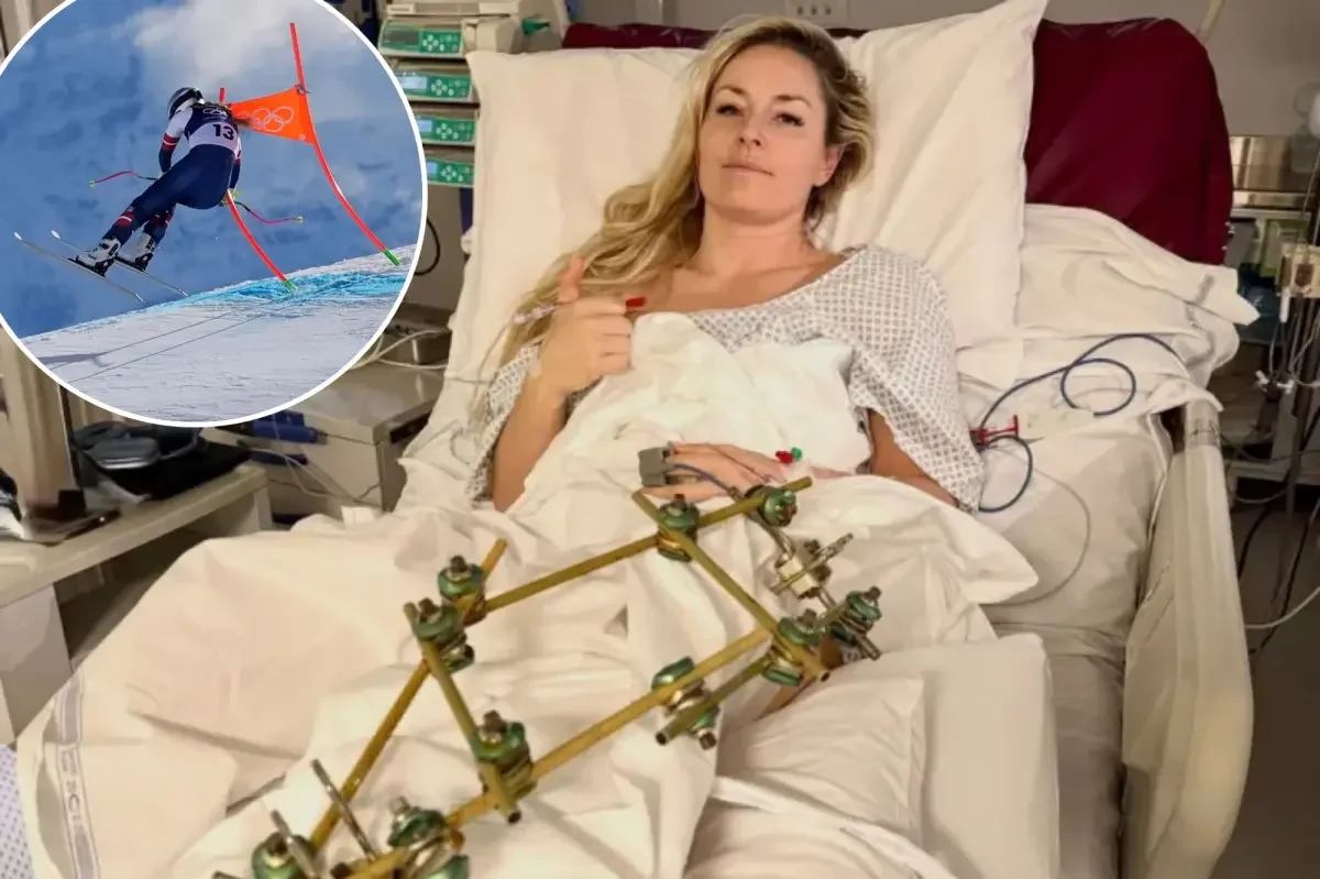 Vonn defies retirement chatter after brutal Olympic crash