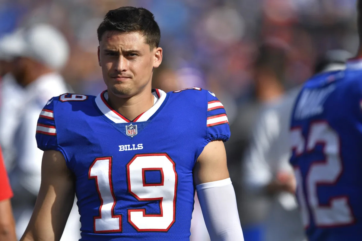 Former Bills punter cleared of alleged gang rape involvement.
