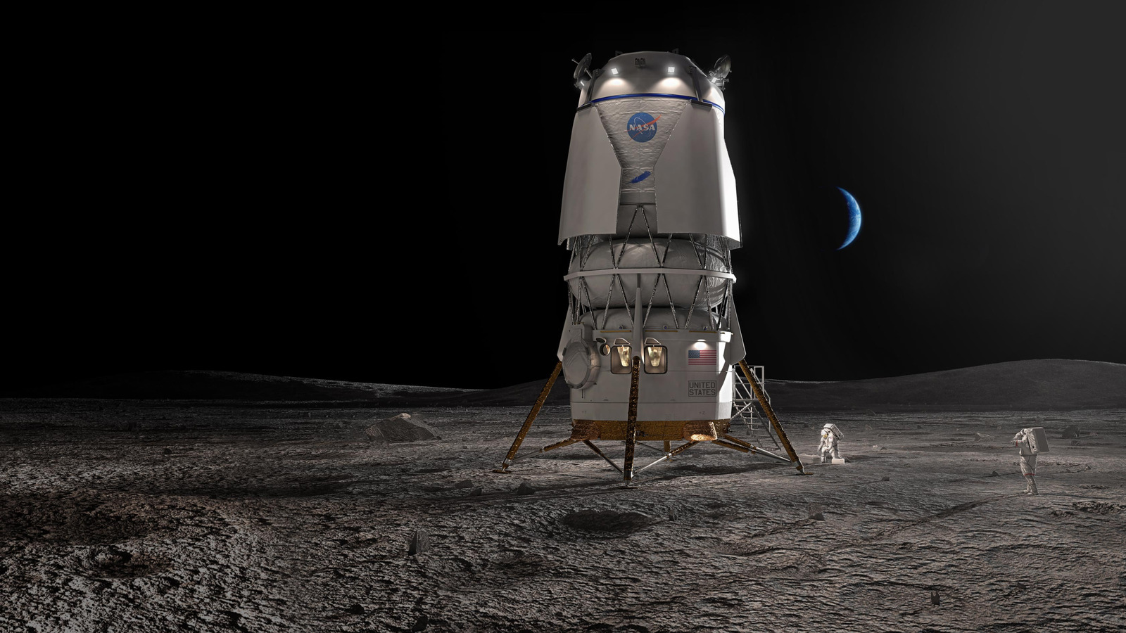 Featured image for Tensions Rise as NASA Reopens Moon Lander Contract Amid SpaceX Delays