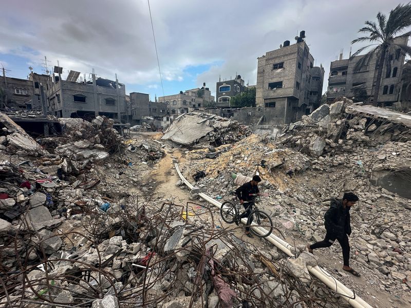 "Gaza's Devastation: Drones Reveal Israeli Bombings' Moonscape Transformation"