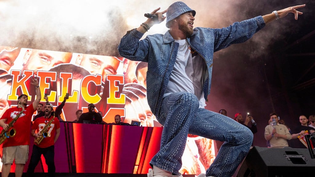 Featured image for "Travis Kelce's Kelce Jam Festival: A Taylor Swift Connection and Exciting Headliners"