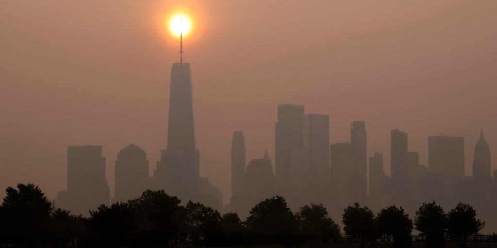 Air Quality Relief Nears as Smoky Skies Persist Across Northeast to Midwest