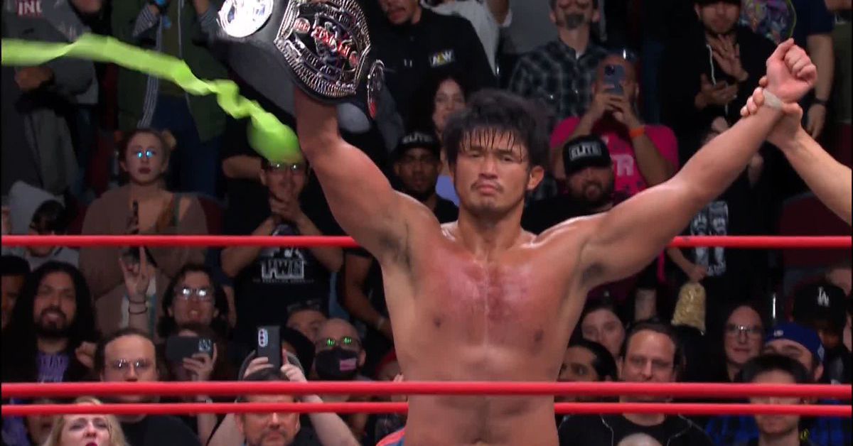 Featured image for ROH Supercard of Honor 2023: Shibata wins Pure Championship, Vincent and Dutch return, Martin injured, and more.