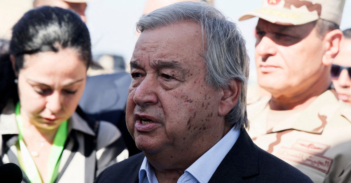 UN Chief Denies Justifying Hamas Attacks Amid Israel Accusations