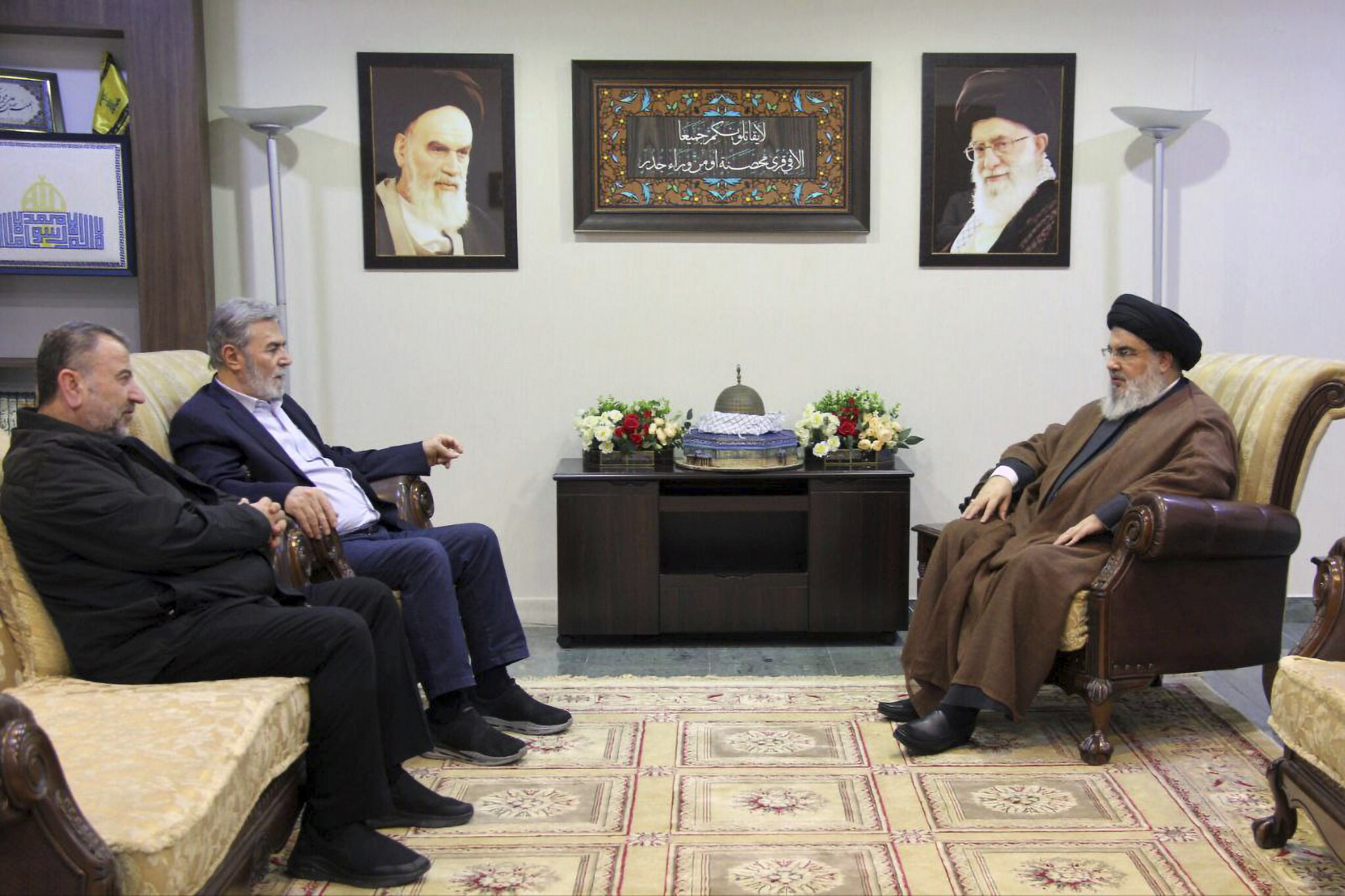 Leaders of Hamas, Hezbollah, and Islamic Jihad strategize for victory against Israel