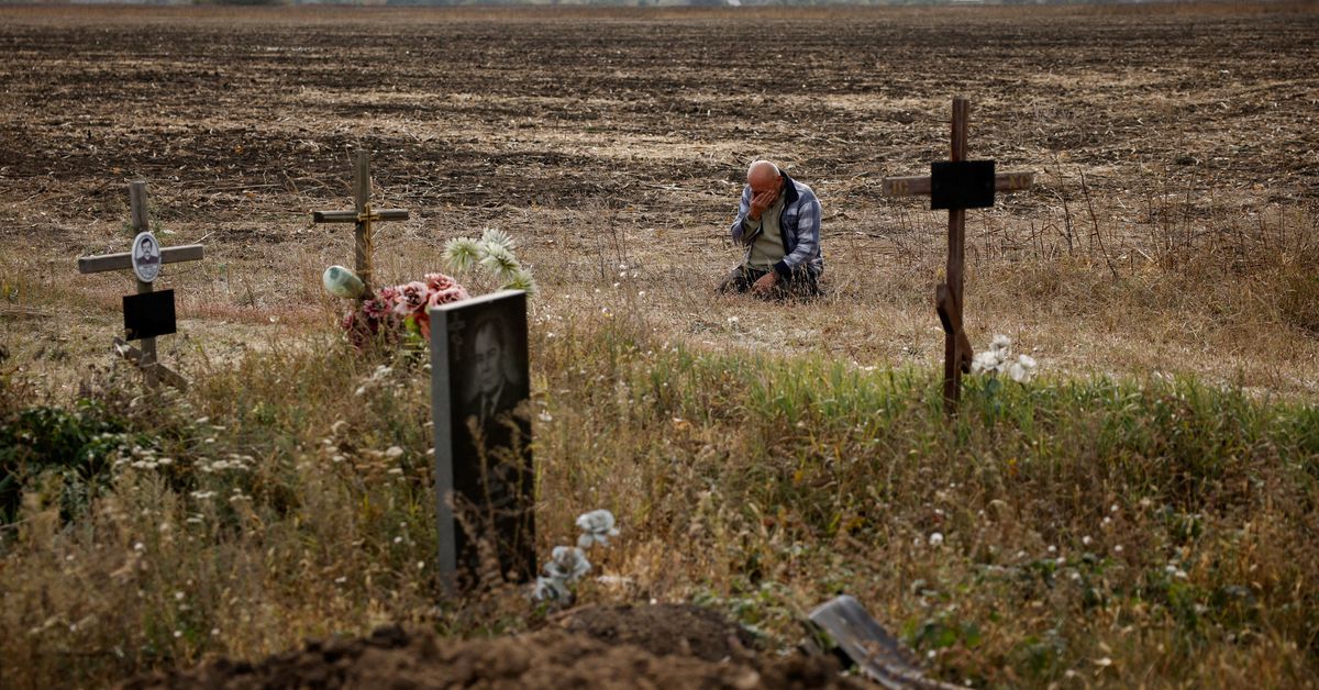 Ukraine Village Devastated by Russian Missile Strike