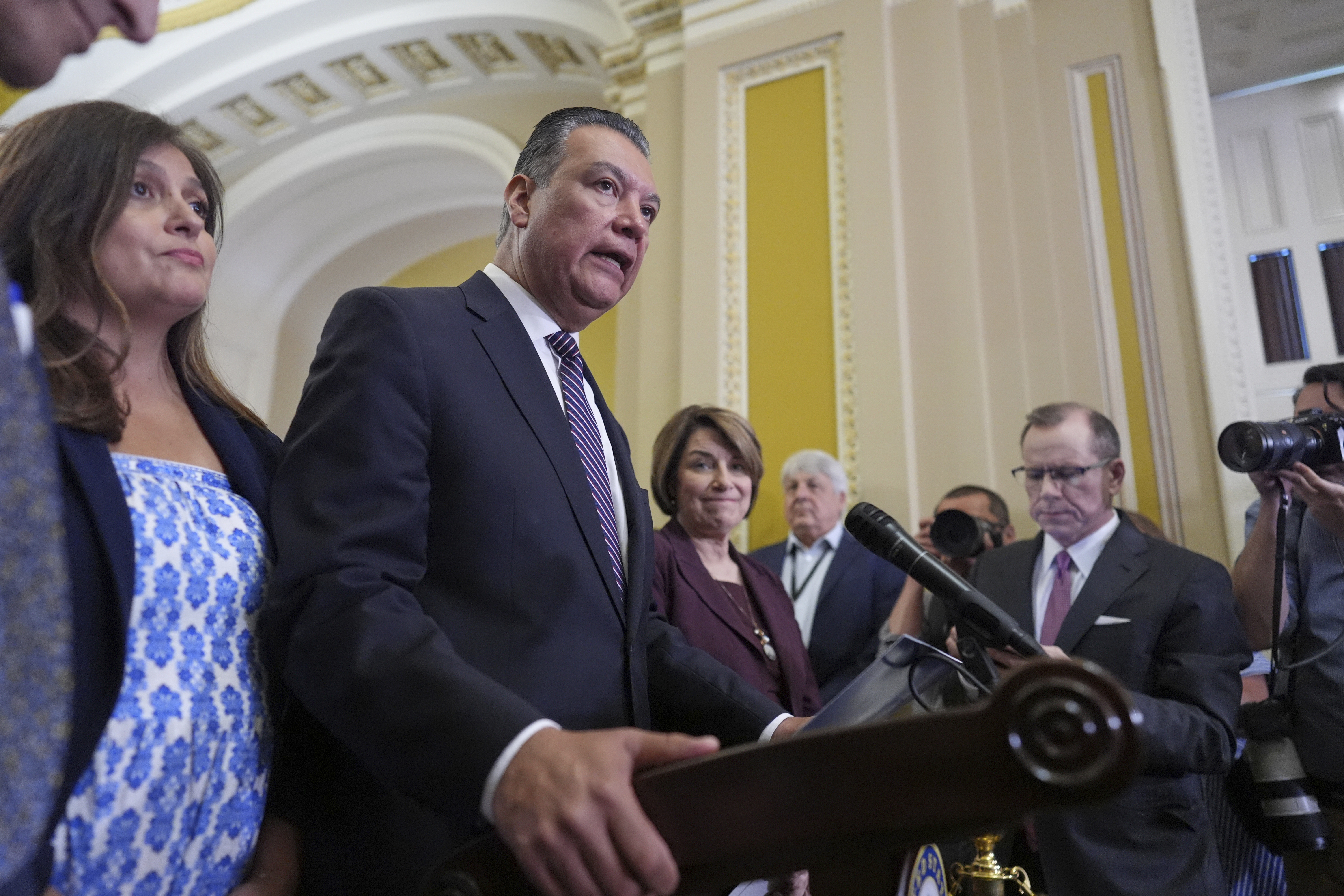 Featured image for Senator Padilla Reacts to Political Disruptions and Arrests