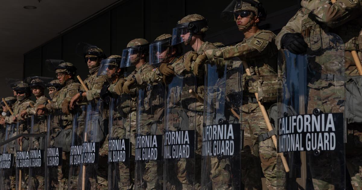 Judges and Troops Question LA National Guard Deployment Amid Unrest