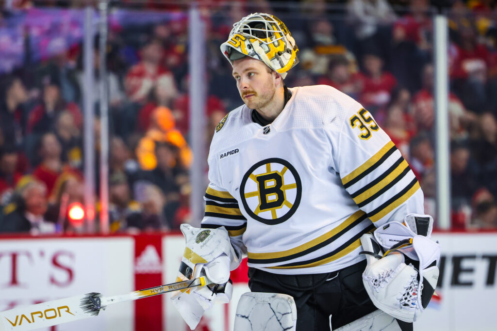 Featured image for "Bruins' Linus Ullmark: Deadline Drama and Staying Put"
