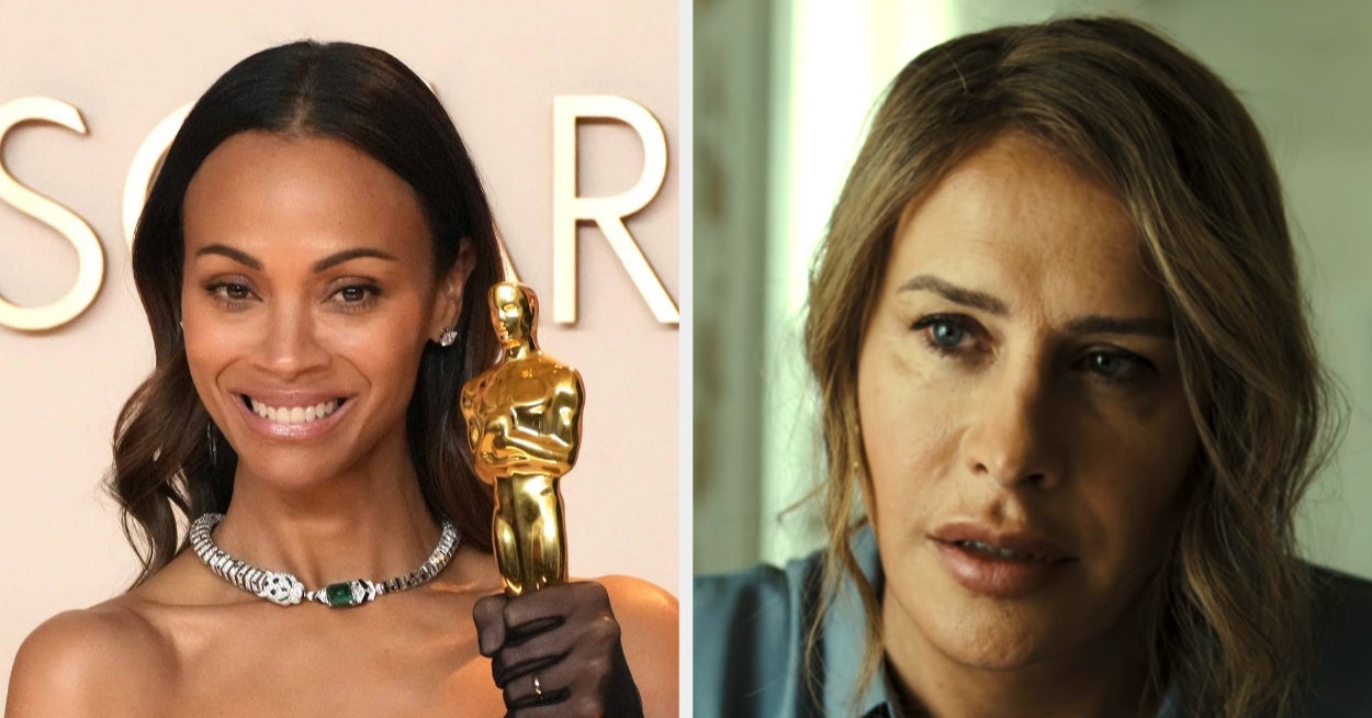 Featured image for Zoe Saldaña Clarifies Oscar 'Emilia Pérez' Is Trans and Uses They/Them Pronouns