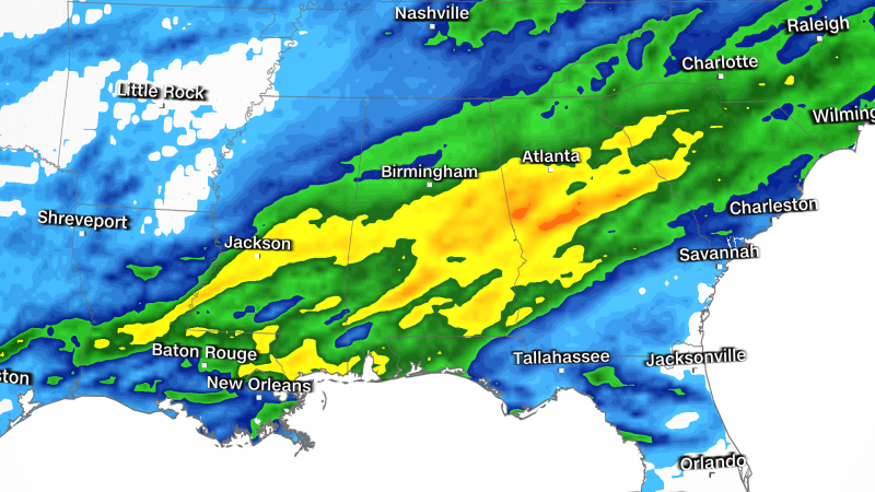 "South Braces for Severe Storms and Flooding Threat"