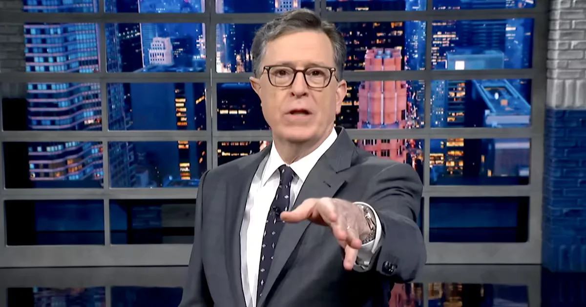 Colbert Roasts MAGA Halftime Show’s D-List Lineup