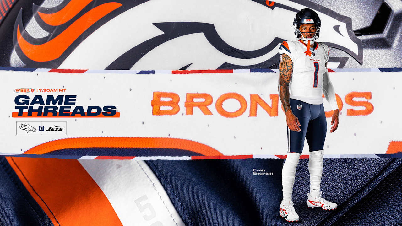 Featured image for Broncos to Wear White Jerseys in London Game Against Jets
