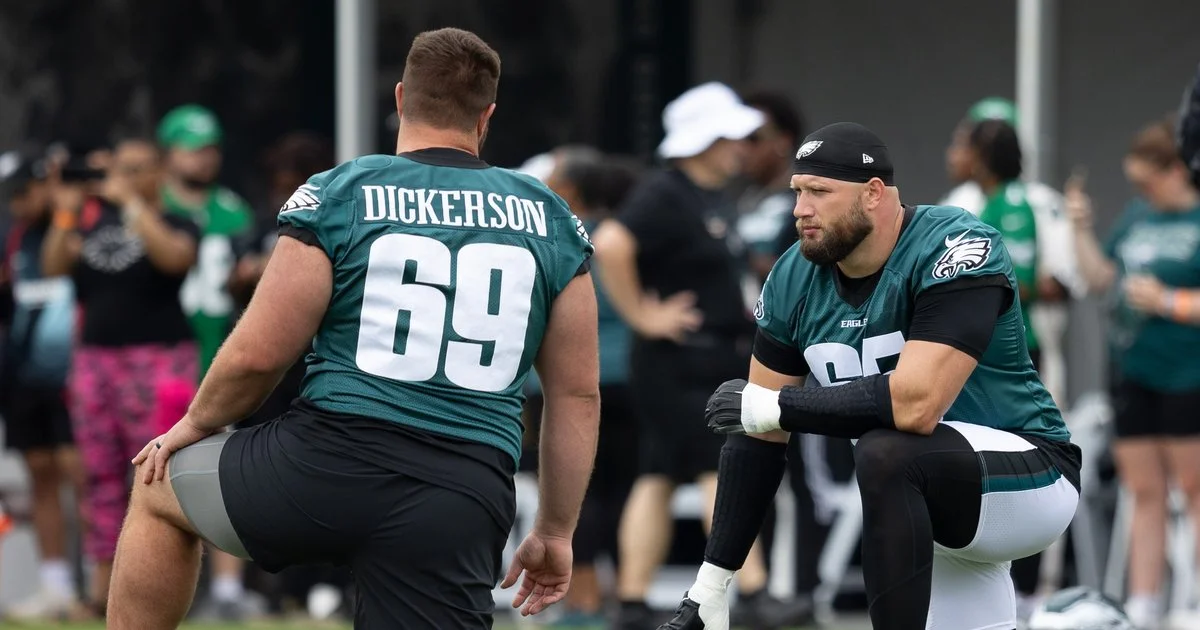 Eagles Bet on an O-Line Reunion: Johnson and Dickerson Set for 2026 Return