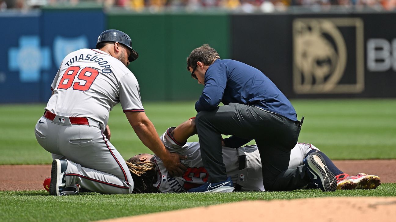 Featured image for "Braves Seek Outfield Solutions After Acuña Jr.'s Season-Ending Injury"