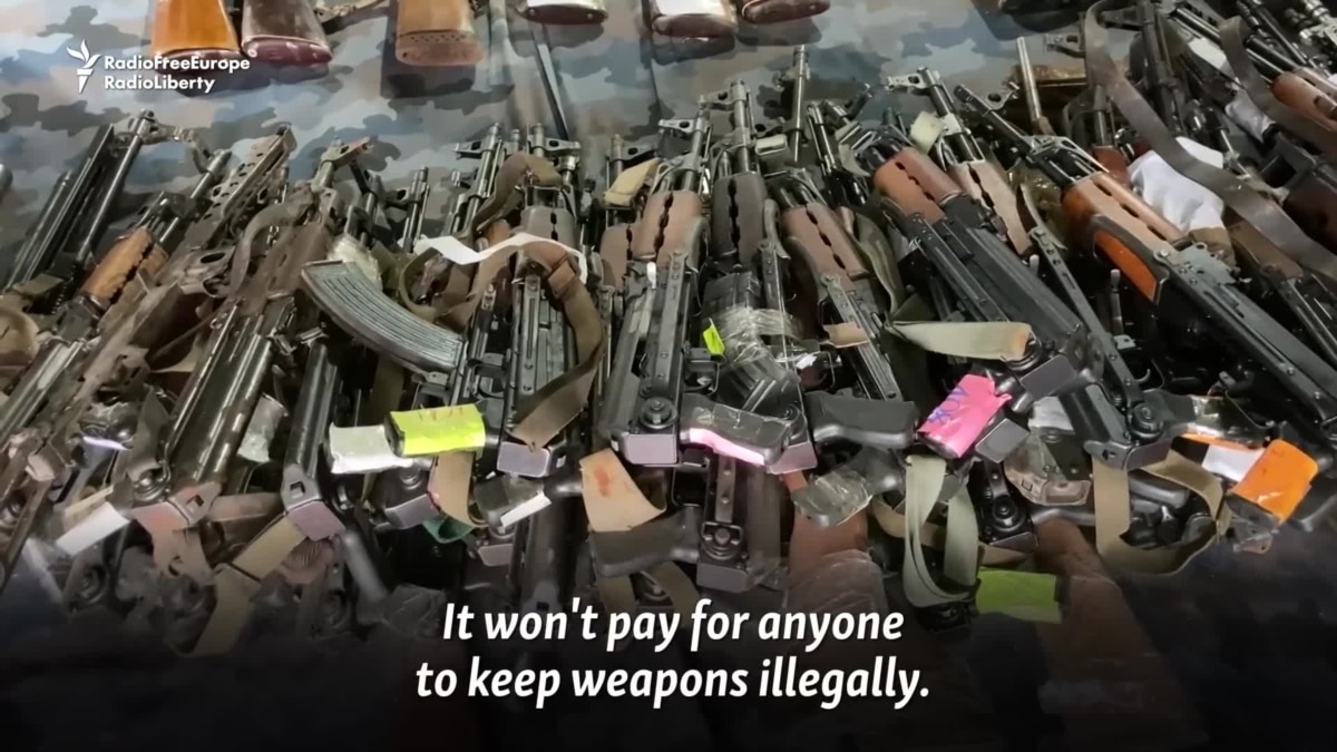 Serbs Surrender 13,500 Unregistered Weapons After Deadly Shootings