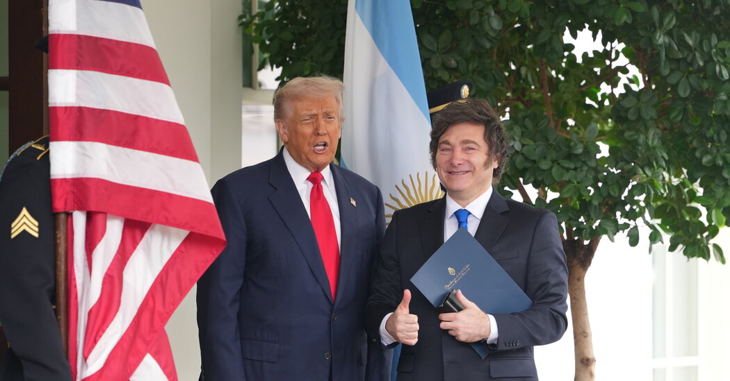 Featured image for Trump's Aid to Argentina Sparks Debate Amid Economic Crisis