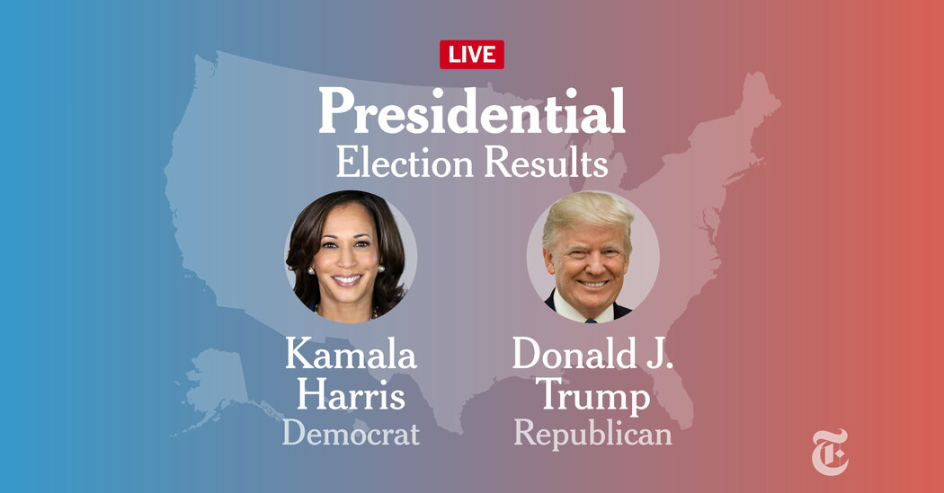 Featured image for Live Updates: Harris and Trump Face Off in 2024 Election