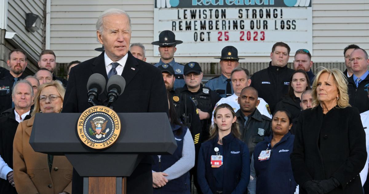 "Biden's Call for Gun Safety Sparks Conversation After Maine Mass Shooting"