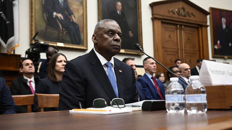 Defense Secretary Austin Grilled by Lawmakers Over Secret Hospitalization