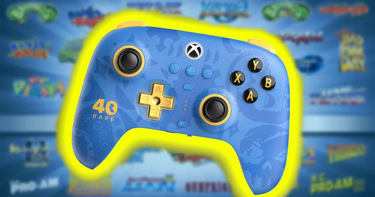 Featured image for Rare Celebrates 40 Years with Special Xbox Controller Collaboration