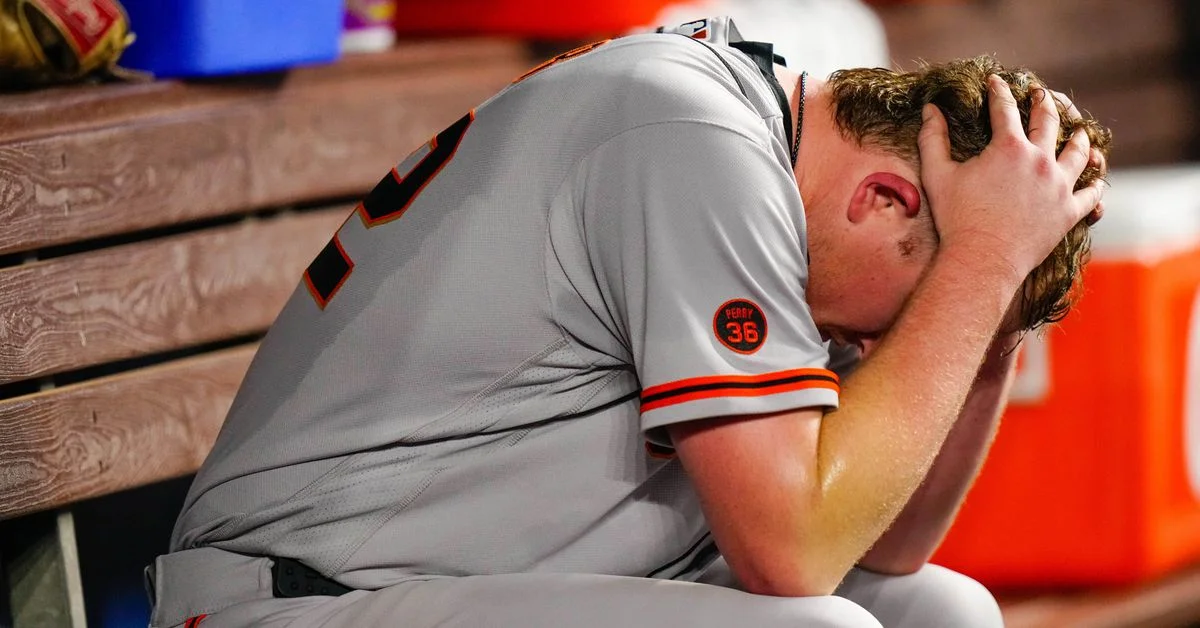 Giants suffer 4th straight loss despite Logan Webb's strong outing.