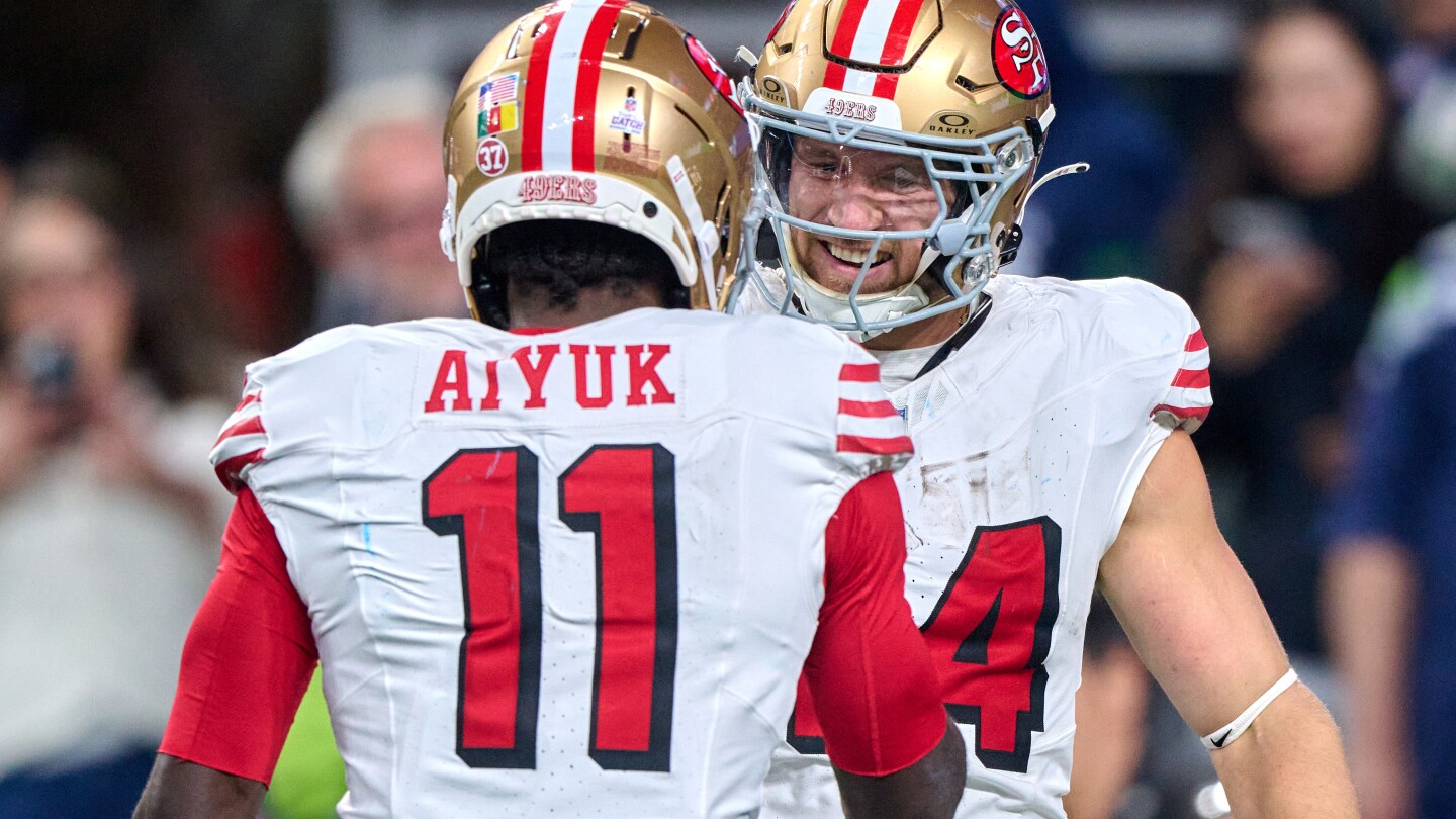 Featured image for 49ers' Brandon Aiyuk Expected to Return in October, Possibly Week 6