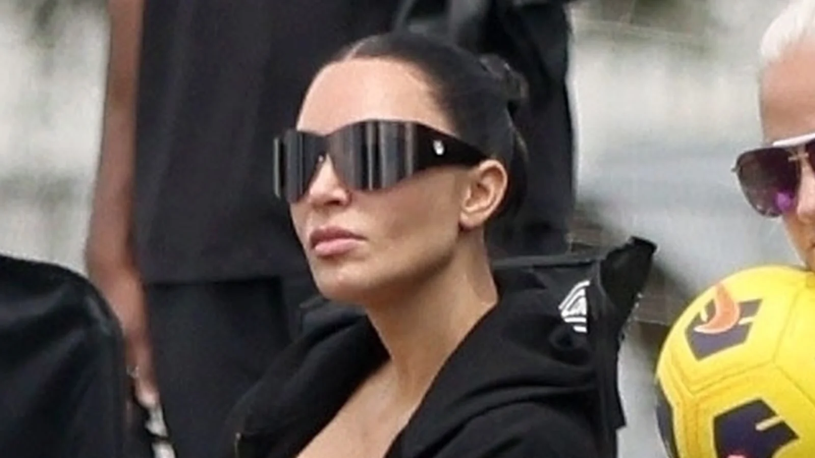 "Kim Kardashian and Kanye West's Tense Interaction at Son's Soccer Game"