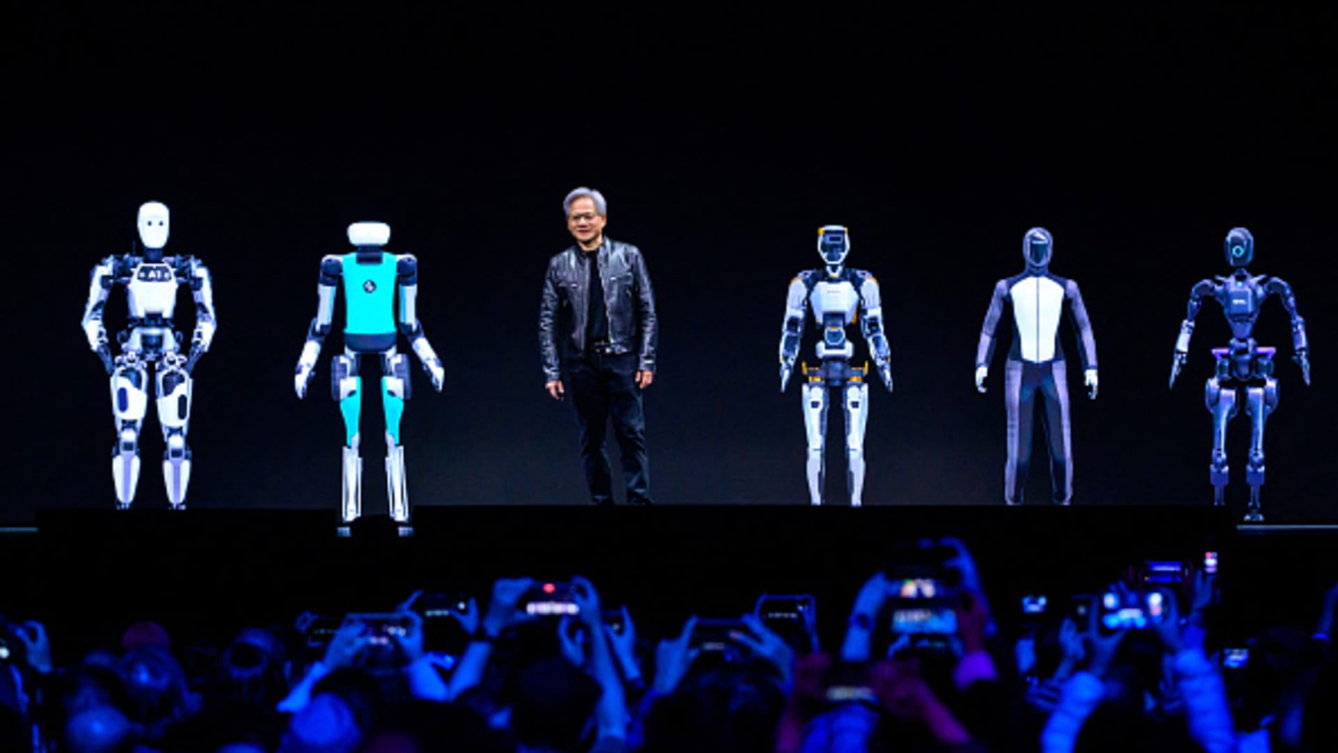 Featured image for "Nvidia CEO Jensen Huang Reveals Vision for Humanoid Robots"