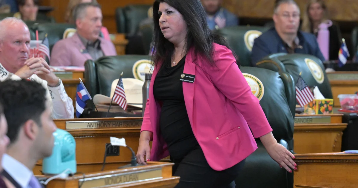 Colorado House Minority Leader Rose Pugliese Resigns Amid Legislative Tensions