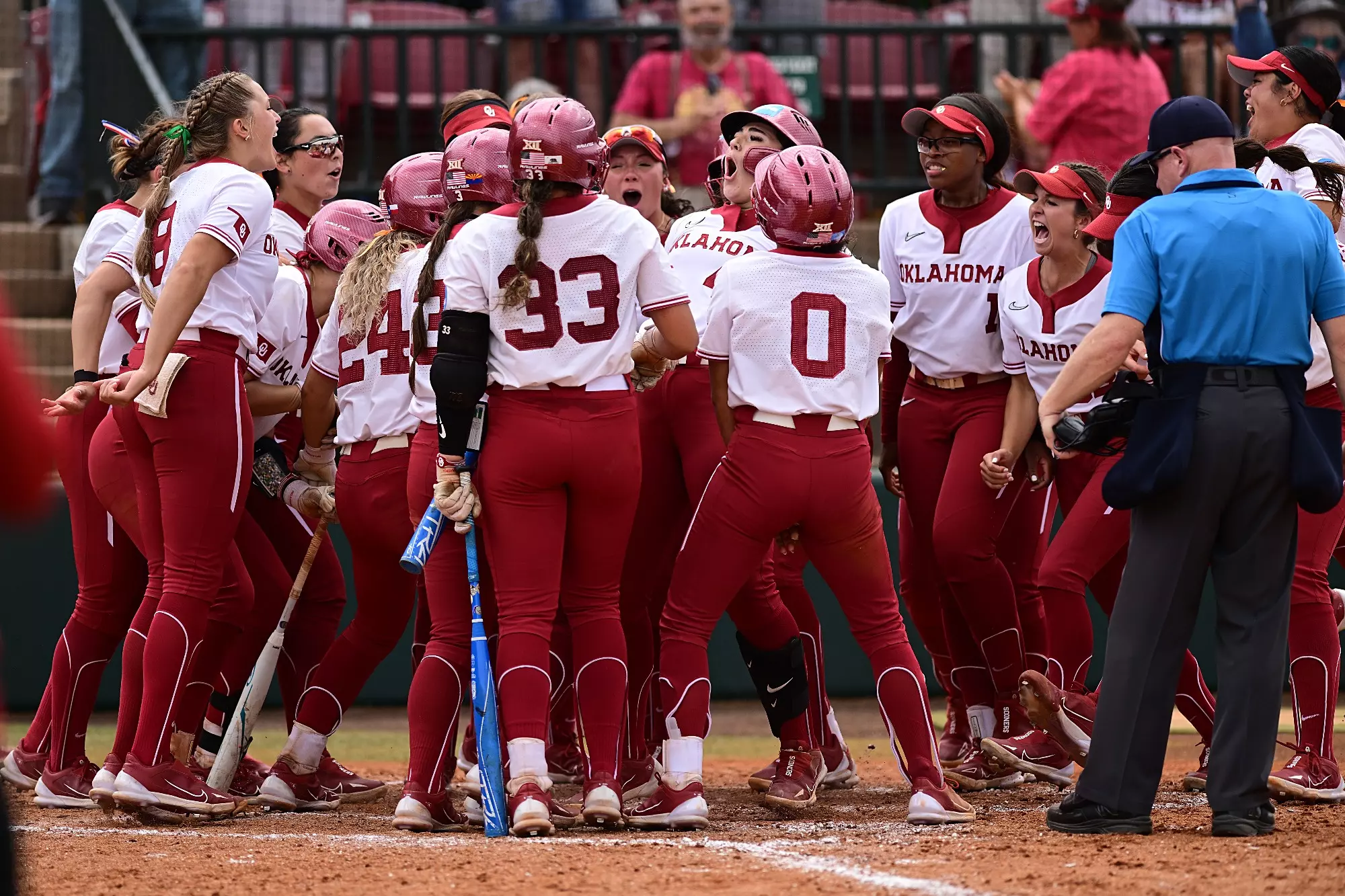 OU Softball Ties NCAA Record with 47th Consecutive Win Against Clemson.