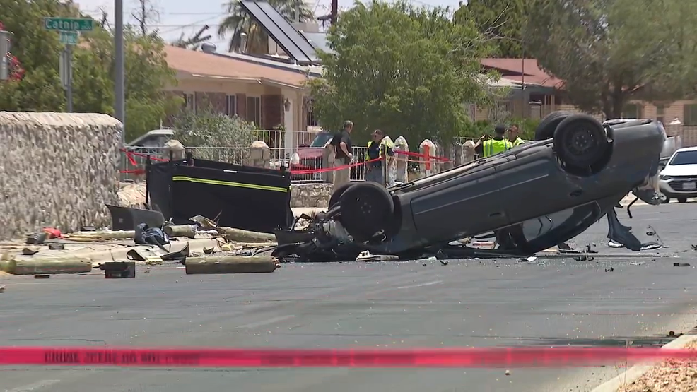 Fatal Rollover Crash in East El Paso Possibly Caused by Speeding.