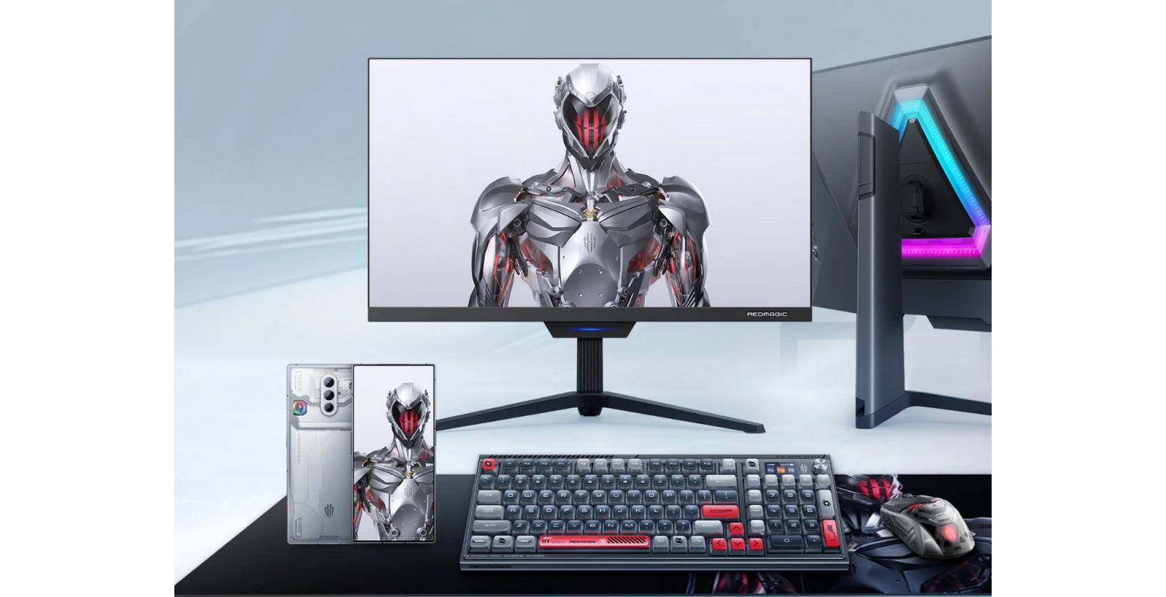 Featured image for RedMagic Launches Impressive 4K Gaming Monitor and Titanium Color Option Globally.