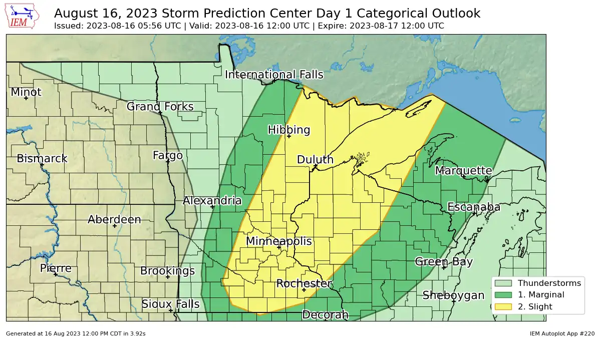 Impending Severe Storms and Significant Smoke Event Threaten Minnesota
