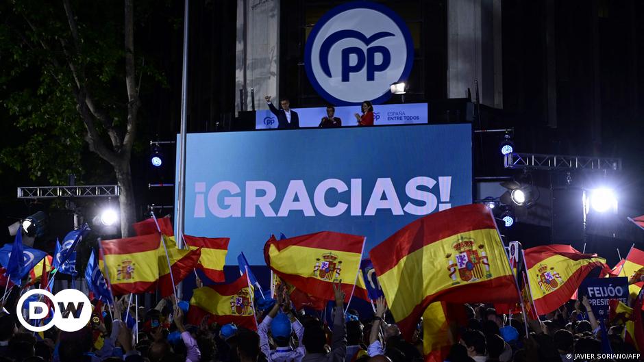 Featured image for Conservative party dominates in Spain's regional elections.