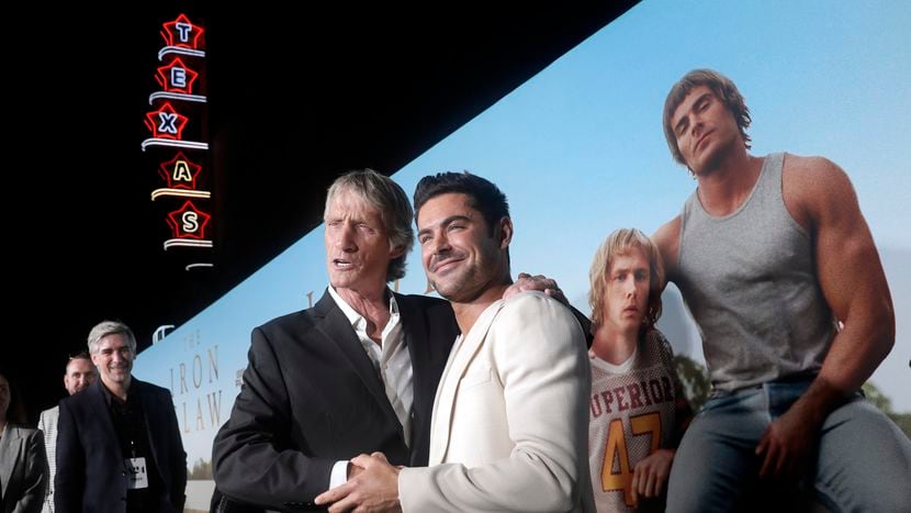 Featured image for Star-studded 'Iron Claw' premiere in Dallas showcases Von Erichs' story