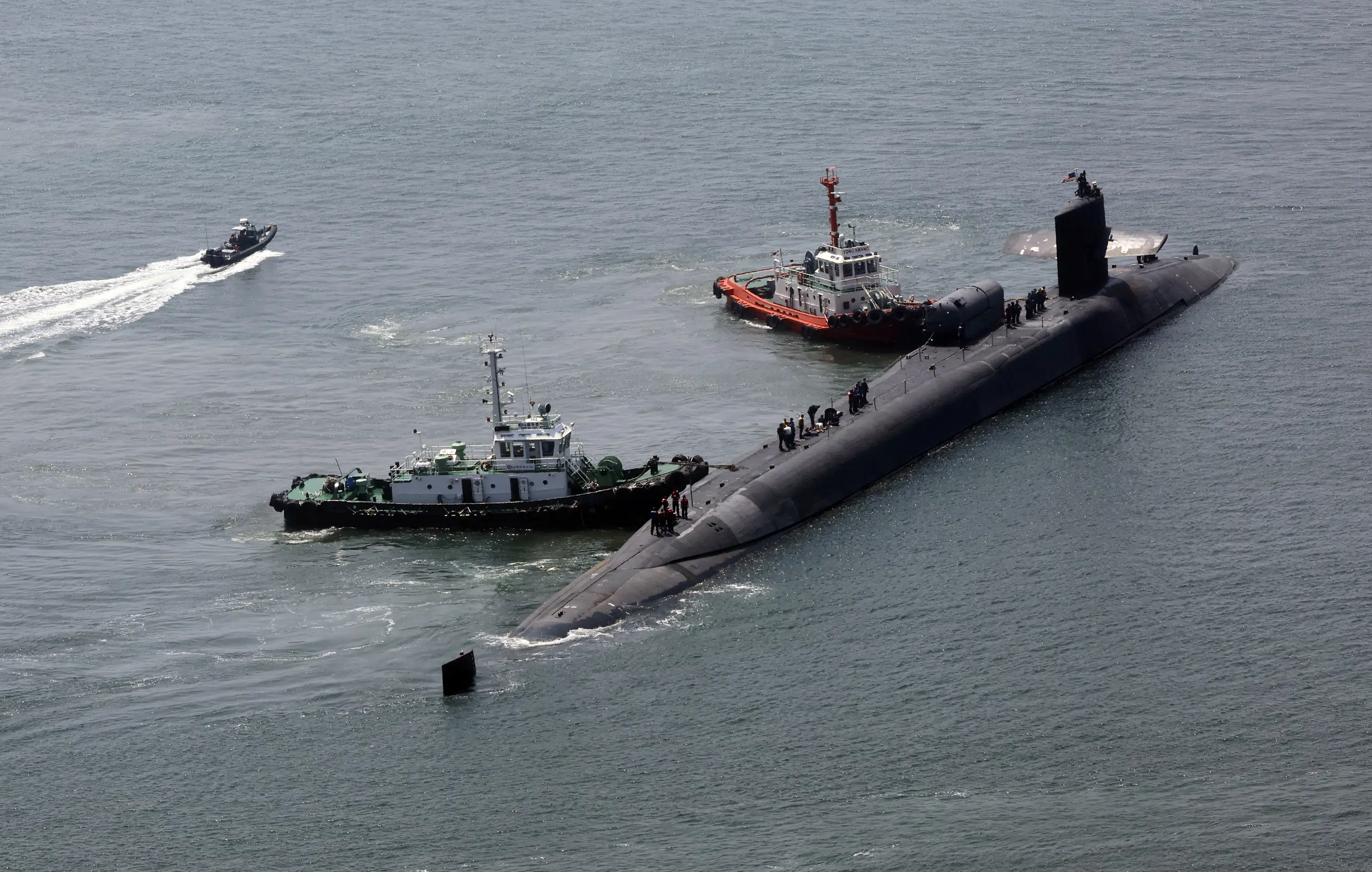 US Nuclear Submarine Arrives in South Korea Amidst North Korean Missile Tests