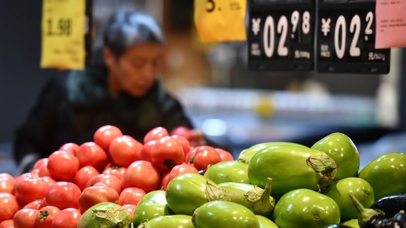 China Struggles to Combat Deflation as Consumer Prices Drop