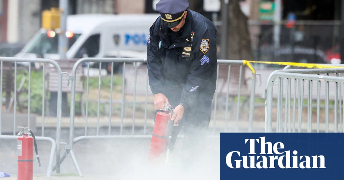 "Protester Sets Himself on Fire Outside Trump Trial in NYC"