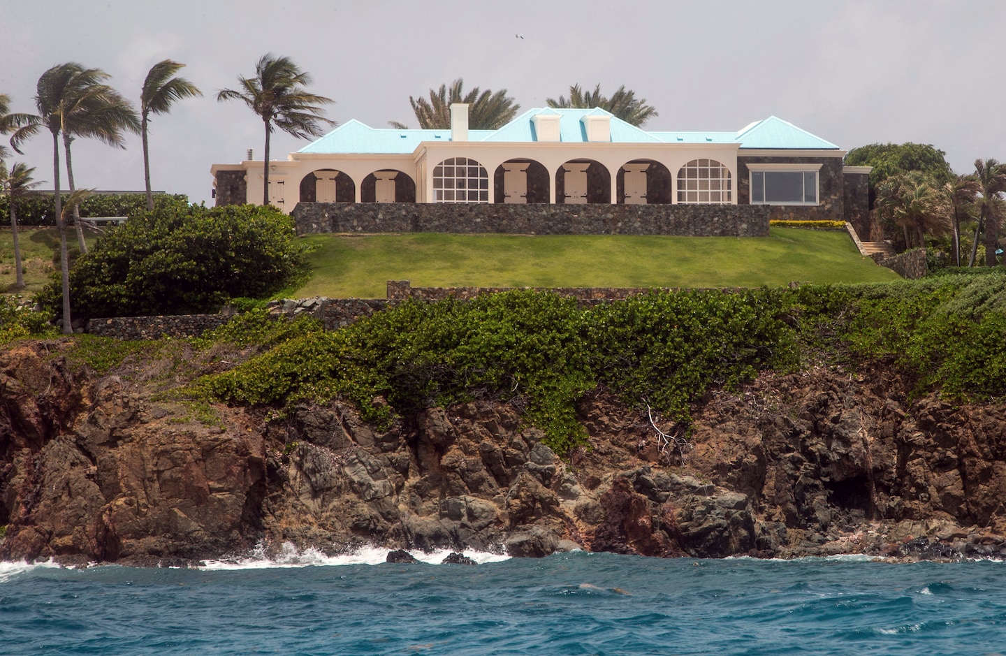 JPMorgan accuses ex-first lady of U.S. Virgin Islands of aiding Epstein's trafficking.
